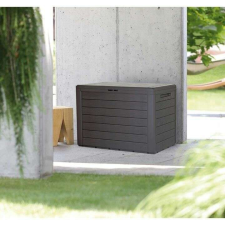PROSPERPLAST Kerti tároló doboz, barna, PVC, 78x44x55 cm, MCT Garden 1237 kerti tárolás