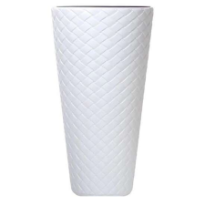PROSPERPLAST MATUBA vékony virágcserép, 40x78 cm, fehér, Prosperplast kerti tárolás