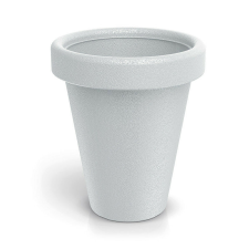 PROSPERPLAST Origina Klasszikus Kültéri Virágtartó Fehér 39 cm, 3db-os csomag kerti tárolás