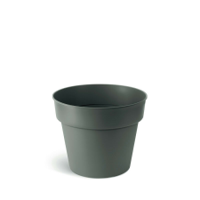 PROSPERPLAST Planti Műanyag Virágcserép Kőszürke 23,5 cm, 10db-os csomag kerti tárolás