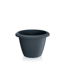 PROSPERPLAST Respana Basic Antracit Műanyag Virágcserép 29,5 cm, 10db-os csomag kerti tárolás