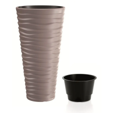  Prosperplast SAND SLIM virágcserép mokka 29,6 cm kerti tárolás
