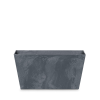 PROSPERPLAST Tubus Case Beton Effect Antracit Téglalap Alakú Virágtartó 60 cm, 5db-os csomag