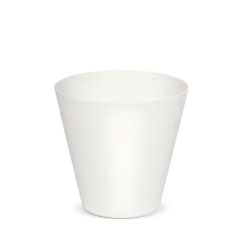 PROSPERPLAST Tubus ECO Wood Fehér Kaspó 25 cm, 10db-os csomag kerti tárolás