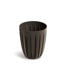 PROSPERPLAST Wario ECO Wood Bordázott Kávébarna Virágcserép, 10db-os csomag kerti tárolás