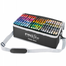  PROtone dupla marker készlet, alkohol alapú tintával, 204 db, többszínű filctoll, marker