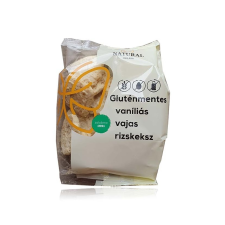 Provega-Trend Natural gluténmentes Vaníliás Vajas Rizskeksz 100 g gluténmentes termék