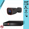  Provision 1 cső kamerás analóg megfigyelőrendszer 2MP HD Pro biztonsági kamera, variálható fókuszú objektív, 40m éjjellátás