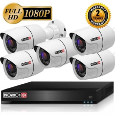 ProVision Full HD IP 5 kamerás kamera rendszer 1920x1080p megfigyelő kamera