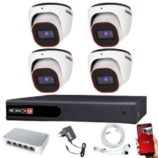 ProVision FullHD dome IP 4 kamerás rendszer megfigyelő kamera