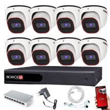 ProVision FullHD dome IP 8 kamerás rendszer megfigyelő kamera
