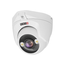 Provision-isr Dome kamera, AHD Sirius 2MP fehér fénnyel, kültéri megfigyelő kamera