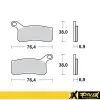 ProX Racing Parts ProX első fékbetét KTM 450/505/525SX-XC ATV '08-12 (EBC FA462R megfelelője) ProX Racing Parts Futómű és fék alkatrészek Fékbetétek (tárcsafék)