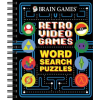 Publications International ltd Brain Games - Retro Video Games Word Search Puzzles – Brain Games (Puha kötésű)
