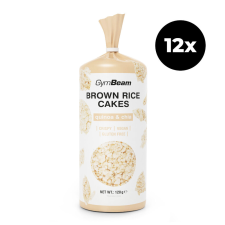 Puffasztott barna rizsszelet - GymBeam / 97876-4-12x120g-quinoaandchia / in_stock előétel és snack