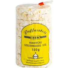 Puffasztott rizs kukoricás-szezámmagos sós 100g alapvető élelmiszer