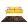  Puffy Shaggy 004 Brown (Barna) 200X280cm Szőnyeg