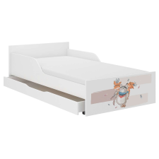  PUFI ifjúsági ágy ajándék matraccal 160x80 cm,  ágyneműtartó nélkül  - maci gyermekbútor