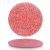 Pufo 6 db elegáns üvegtányér készlet Pufo Ellegant Red aperitif, desszert tálaláshoz, 28 cm, piros