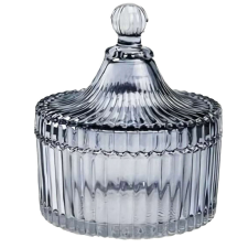 Pufo Style nagy szacharit cukorka fedéllel, 16 cm papírárú, csomagoló és tárolóeszköz