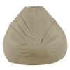  Pufrelax Nirvana Gigant babzsák fotel - Vízálló huzat, kültéri használatra is, polisztirol gyöngyökkel töltve - Bézs