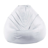  Pufrelax Nirvana Gigant babzsák fotel - Vízálló huzat, kültéri használatra is, polisztirol gyöngyökkel töltve - Hópehely