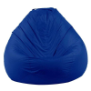  Pufrelax Nirvana Gigant babzsák fotel - Vízálló huzat, kültéri használatra is, polisztirol gyöngyökkel töltve - Királykék