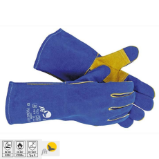  PUGNAX BLUE Hegesztőkesztyű kék