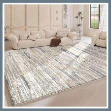  Puha bársony szőnyeg, csíkos 100x160cm QY954059-1 lakástextília