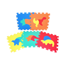 Puha dinoszauruszos puzzle blokkok 32 cm puzzle, kirakós