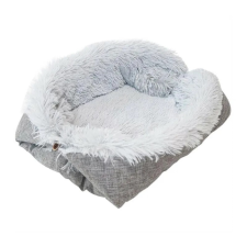  Puha nyugtató kutya-macska fészek - Szürke szállítóbox, fekhely kutyáknak