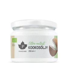 Puhdistamo Extra-neitsyt kookosöljy 250 ml extra szűz bio kókuszolaj alapvető élelmiszer