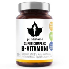 Puhdistamo - Super Vitamin B Complex 30 kapszula vitamin és táplálékkiegészítő