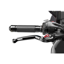PUIG Brake lever without adapter PUIG 160NR foldable fekete/piros egyéb motorkerékpár alkatrész