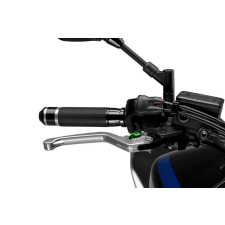 ﻿PUIG Brake lever without adapter PUIG 3.0 120PV hosszú silver/green egyéb motorkerékpár alkatrész