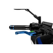 ﻿PUIG Brake lever without adapter PUIG 3.0 130AV rövid blue/green egyéb motorkerékpár alkatrész