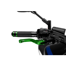﻿PUIG Brake lever without adapter PUIG 3.0 130VP rövid green/silver egyéb motorkerékpár alkatrész