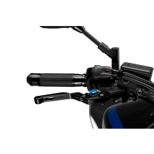 ﻿PUIG Brake lever without adapter PUIG 3.0 14NNA extendable folding fekete/kék egyéb motorkerékpár alkatrész