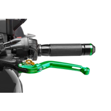 PUIG Clutch lever without adapter PUIG 260VO foldable green/gold egyéb motorkerékpár alkatrész