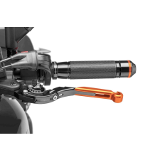 ﻿PUIG Clutch lever without adapter PUIG 29TNN extendable folding orange/black egyéb motorkerékpár alkatrész