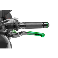 PUIG Clutch lever without adapter PUIG 29VNV extendable folding green/green egyéb motorkerékpár alkatrész
