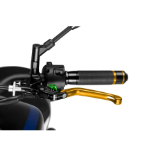 PUIG Clutch lever without adapter PUIG 3.0 210OV foldable gold/green egyéb motorkerékpár alkatrész