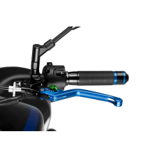PUIG Clutch lever without adapter PUIG 3.0 220AV hosszú blue/green egyéb motorkerékpár alkatrész