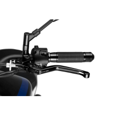 PUIG Clutch lever without adapter PUIG 3.0 220NP hosszú black/silver egyéb motorkerékpár alkatrész