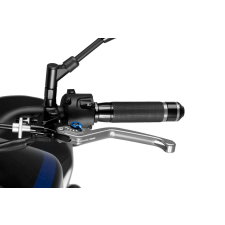 PUIG Clutch lever without adapter PUIG 3.0 220PA hosszú silver/blue egyéb motorkerékpár alkatrész