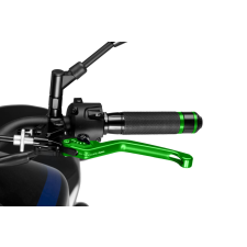﻿PUIG Clutch lever without adapter PUIG 3.0 220VN hosszú green/black egyéb motorkerékpár alkatrész