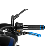 PUIG Clutch lever without adapter PUIG 3.0 24ANO extendable folding blue/gold egyéb motorkerékpár alkatrész