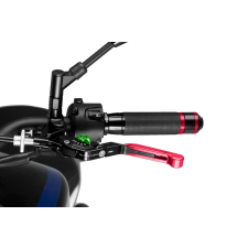 PUIG Clutch lever without adapter PUIG 3.0 24RNV extendable folding red/green egyéb motorkerékpár alkatrész