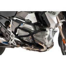 PUIG Engine guards PUIG 9461N d 25mm, higher fekete bukócső, bukógomba