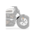 ﻿PUIG Front fender extension PUIG 21368N fekete